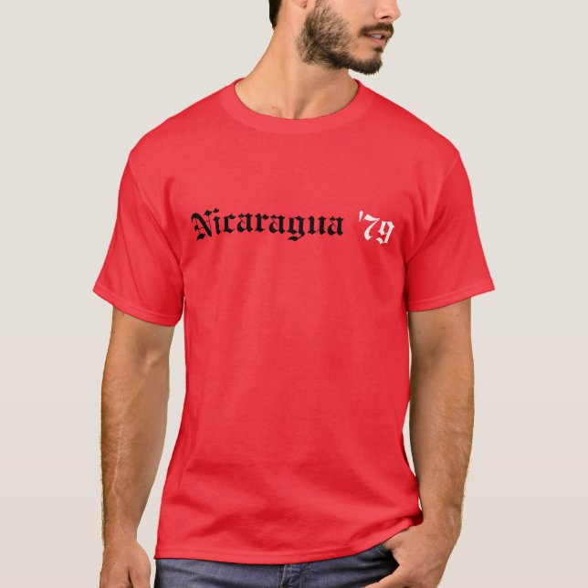 Nicaragua '79 T-Shirt (Vorderseite)