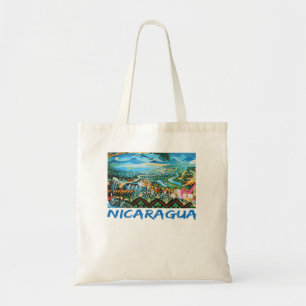 Nicaragua Artesania Flag Zentralamerika Tragetasche
