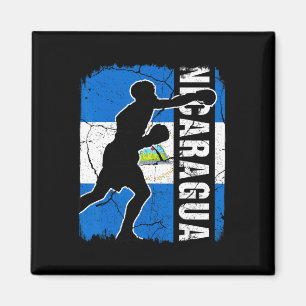 Nicaragua Boxing Team Nicaragua Flag Boxhandschuh Magnet