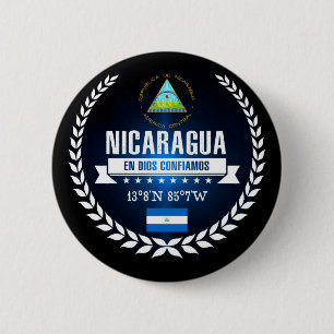 Nicaragua Button