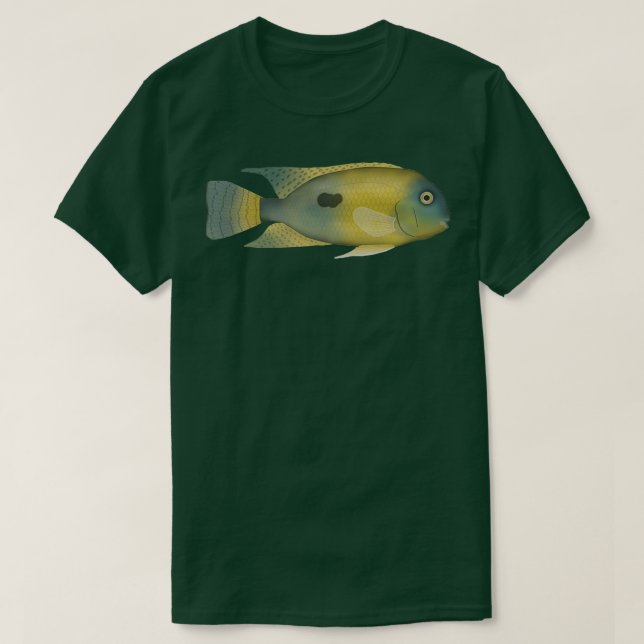 Nicaragua Cichlid T-Shirt (Design vorne)