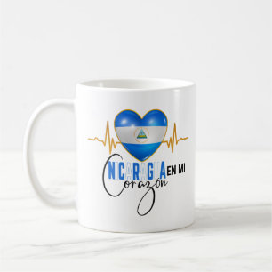 Nicaragua En mi Corazon Nicaraguan Pride Kaffeetasse