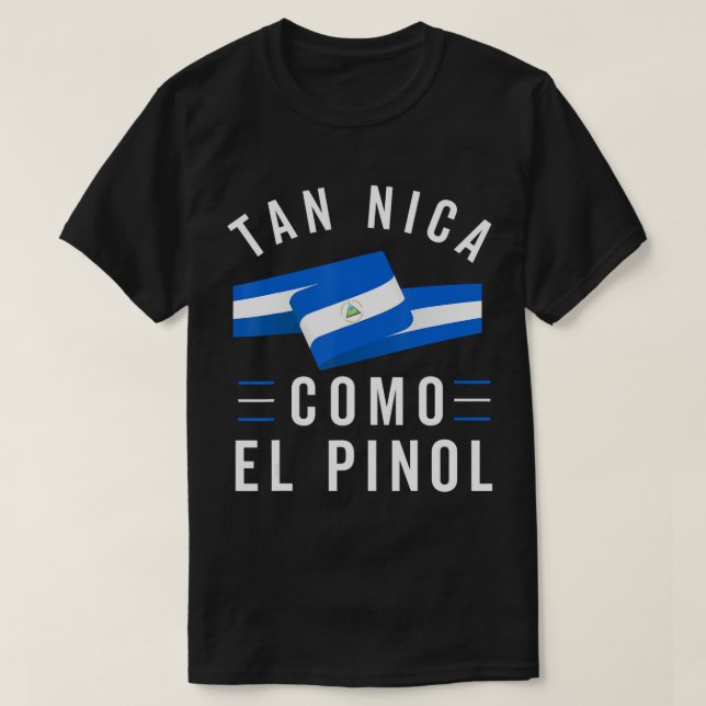 Nicaragua Flag Camiseta Nicaragua Nicoya Pinolero T-Shirt (Design vorne)