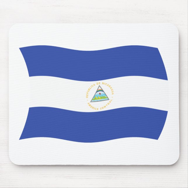 Nicaragua Flag Mousepad (Vorne)
