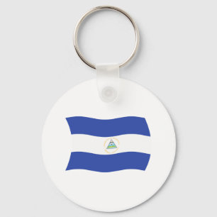 Nicaragua Flag Schlüsselanhänger
