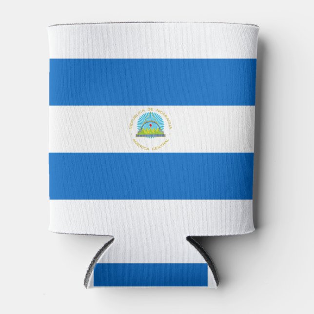 Nicaragua-Flagge Dosenkühler (Vorderseite)