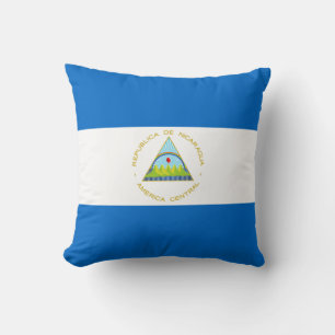 Nicaragua-Flagge Kissen