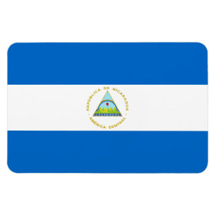 Nicaragua-Flagge Magnet