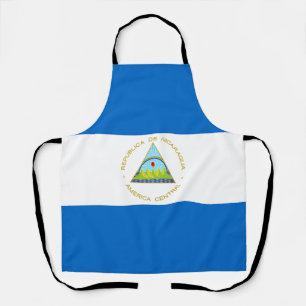 Nicaragua-Flagge Schürze