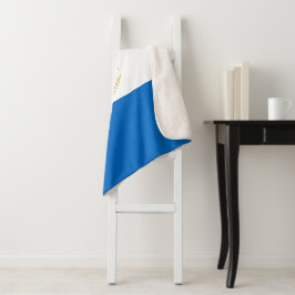 Nicaragua-Flagge Sherpadecke