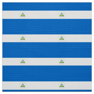 Nicaragua-Flagge Stoff