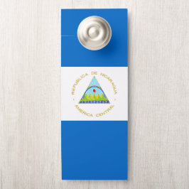 Nicaragua-Flagge Türanhänger