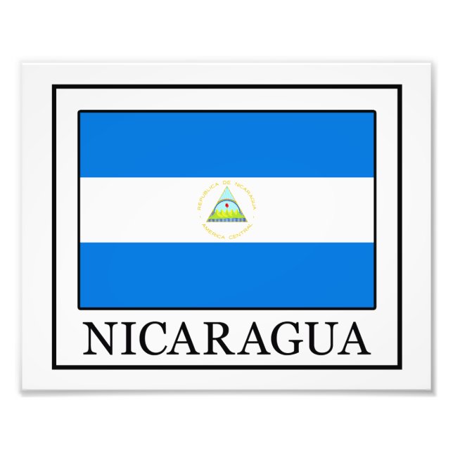 Nicaragua Fotodruck (Vorne)