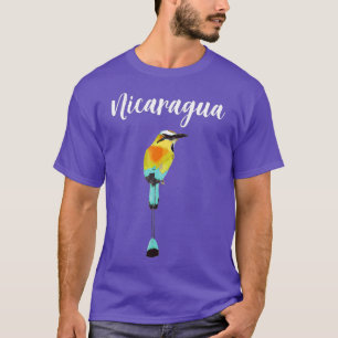 Nicaragua Guardabarranco Nicaraguan Bird Nica T-Shirt