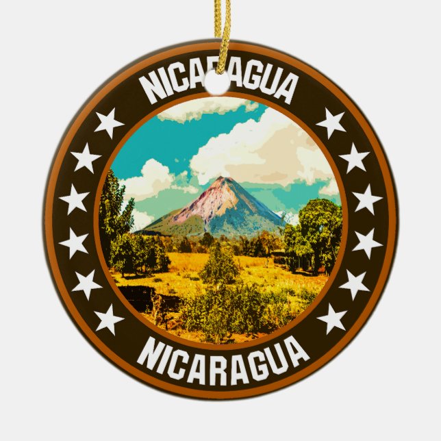 Nicaragua Keramik Ornament (Vorne)