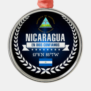 Nicaragua Ornament Aus Metall