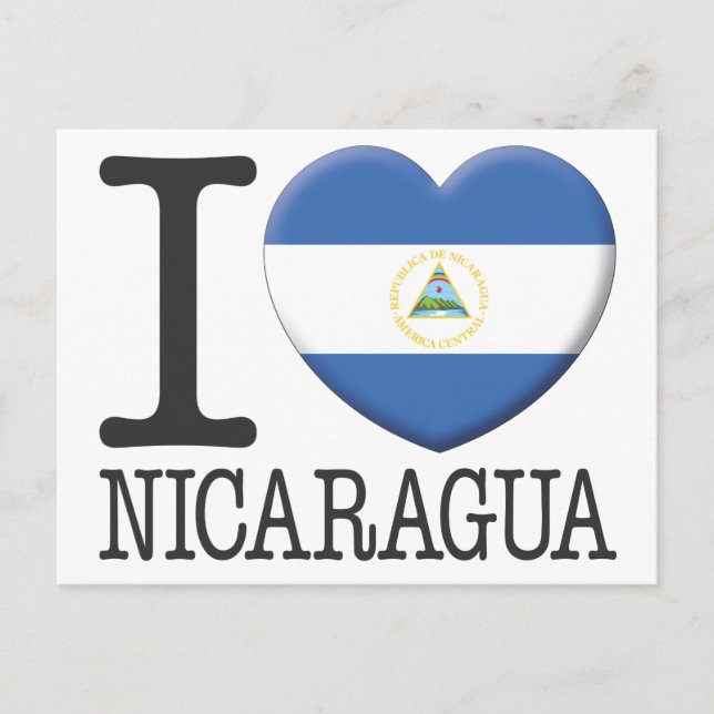 Nicaragua Postkarte (Vorderseite)