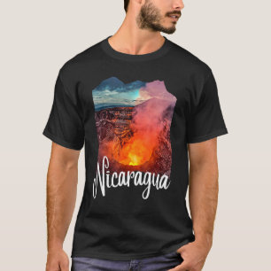 Nicaragua Souvenir Vulkan Nicaraguan Nicaragua Nic T-Shirt