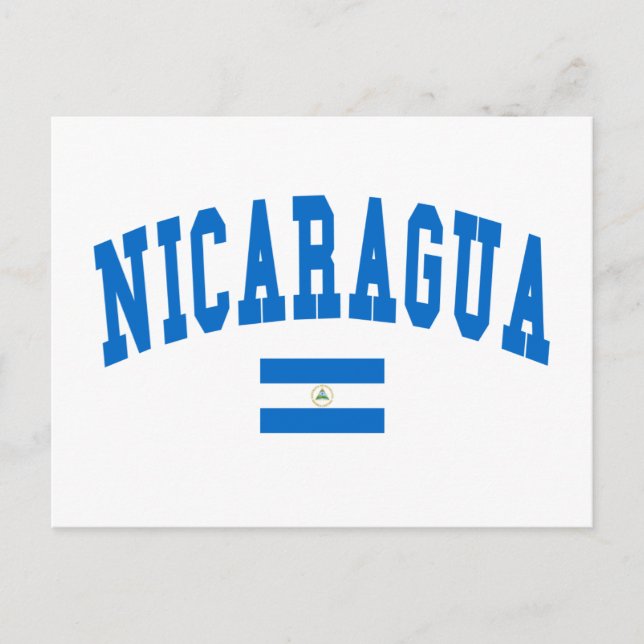 Nicaragua Style Postkarte (Vorderseite)