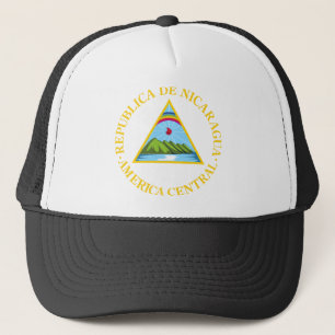 Nicaragua-Wappen Truckerkappe