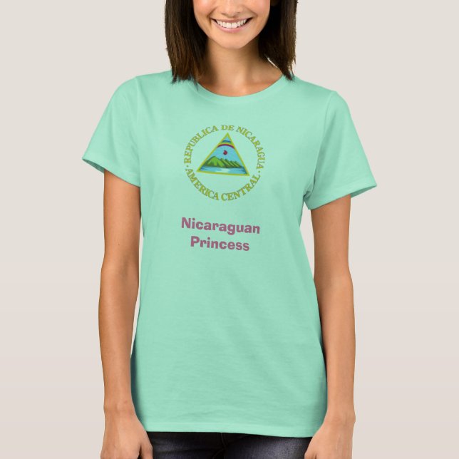 Nicaraguanische Prinzessin T-Shirt (Vorderseite)