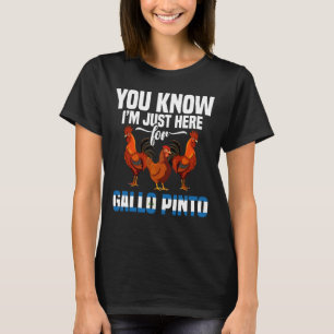 Nicaraguanisches Essen Hühnchen Gallo Pinto Nur Hi T-Shirt