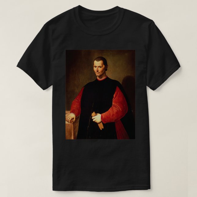 Niccolo Machiavelli T-Shirt (Design vorne)