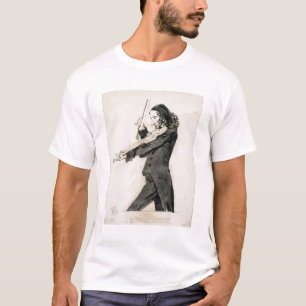Niccolo Paganini (1782-1840) die Violine, 1 T-Shirt