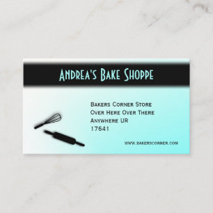 Nice Bakery Business Card Visitenkarte