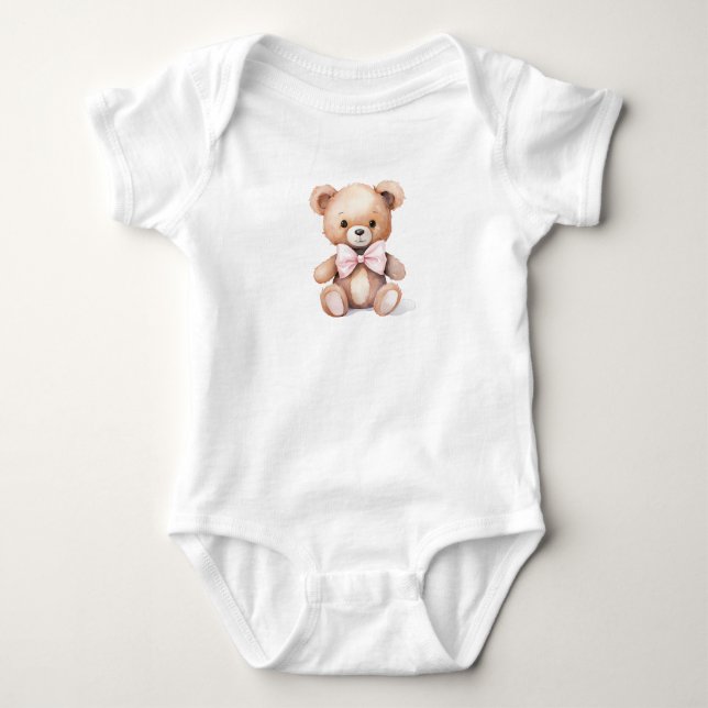 Nice Bear Baby Strampler (Vorderseite)