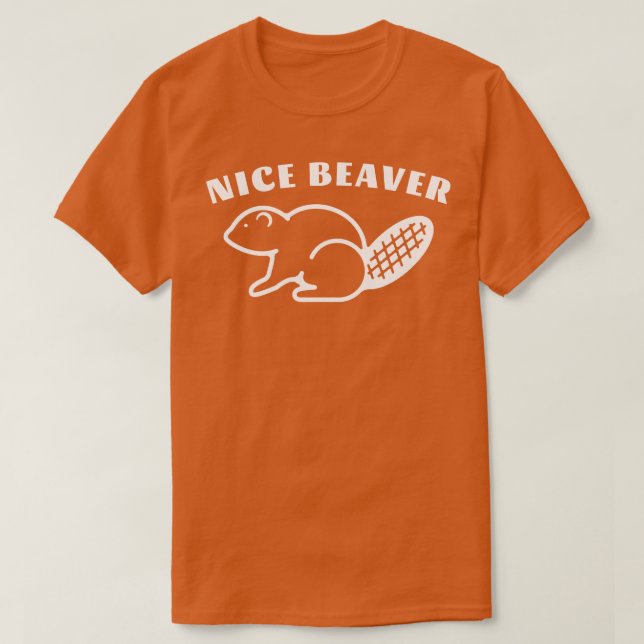 Nice Beaver 1 T-Shirt (Design vorne)