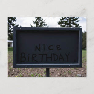 Nice Birthday Card Postkarte