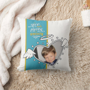 Nice Bis Proven Naughty Throw Kissen - 2 Fotos