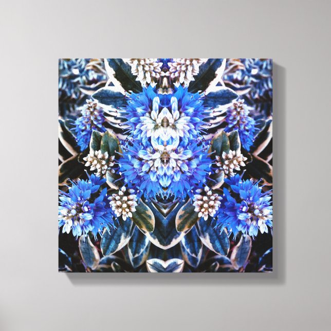 Nice/blue print leinwanddruck (Vorderseite)