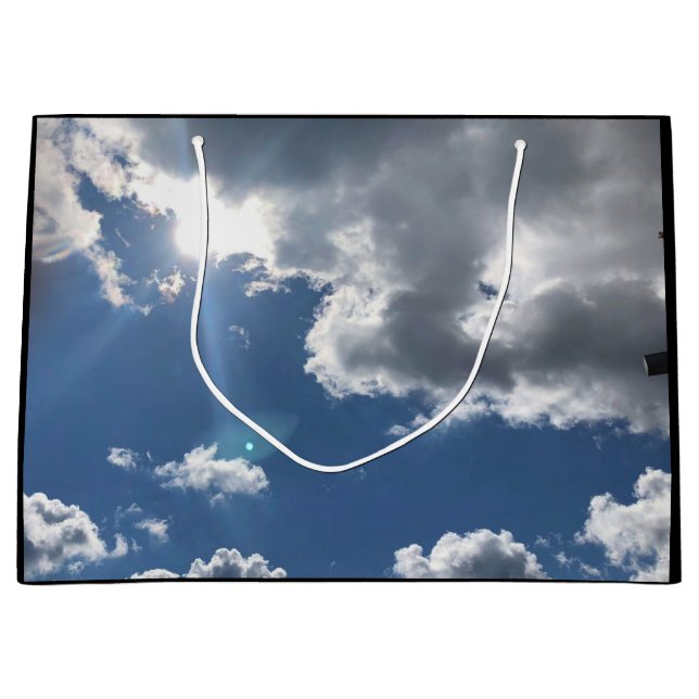 Nice Bright Day Große Geschenktüte (Vorderseite)