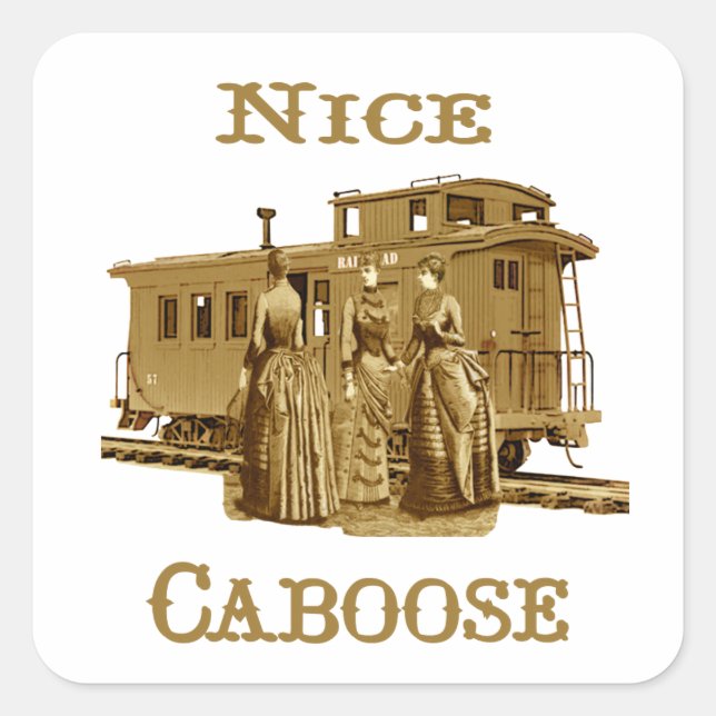 Nice Caboose Stickers (Vorderseite)