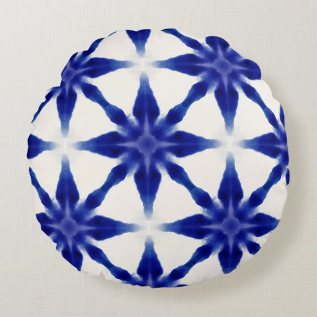 Nice colour Round Pillow Rundes Kissen (Vorderseite)