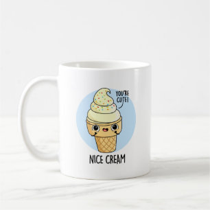Nice Cream Funny Ice Cream Pub Kaffeetasse
