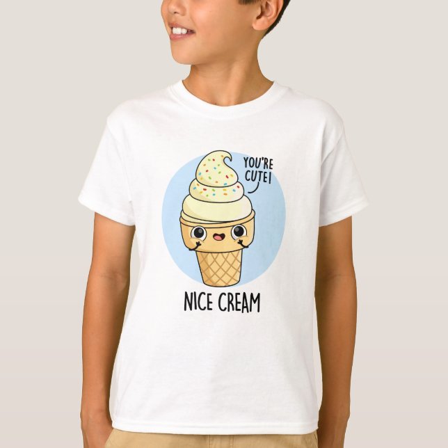 Nice Cream Funny Ice Cream Pub T-Shirt (Vorderseite)