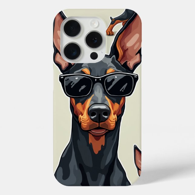 Nice Doberman Handycase Case-Mate iPhone Hülle (Rückseite)