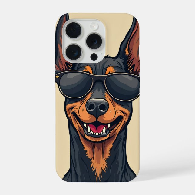 Nice Doberman Handycase iPhone Hülle (Rückseite)