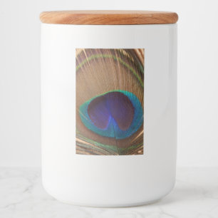Nice Feather Food Container Label Lebensmitteletikett