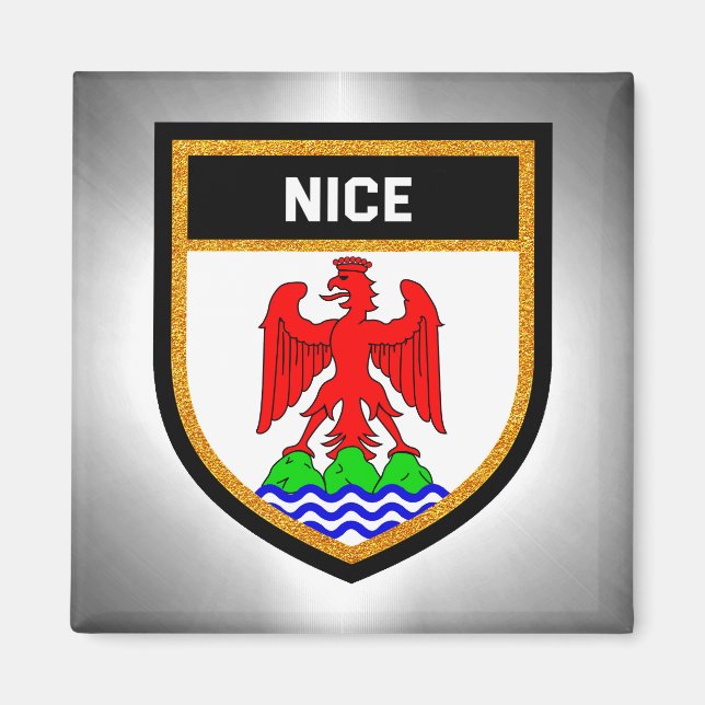 Nice Flag Magnet (Vorne)