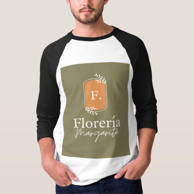 Nice floreria design  T-Shirt (Vorderseite)
