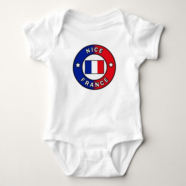Nice France Baby Strampler (Vorderseite)