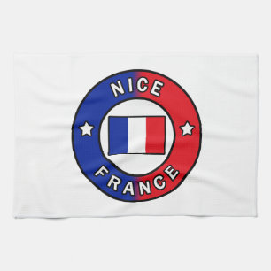 Nice France Geschirrtuch