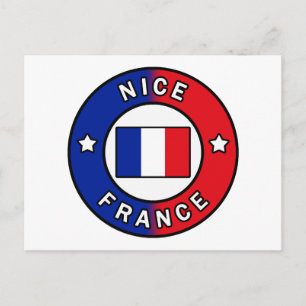 Nice France Postkarte