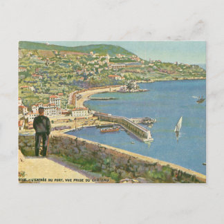 Nice France Sea View Postkarte