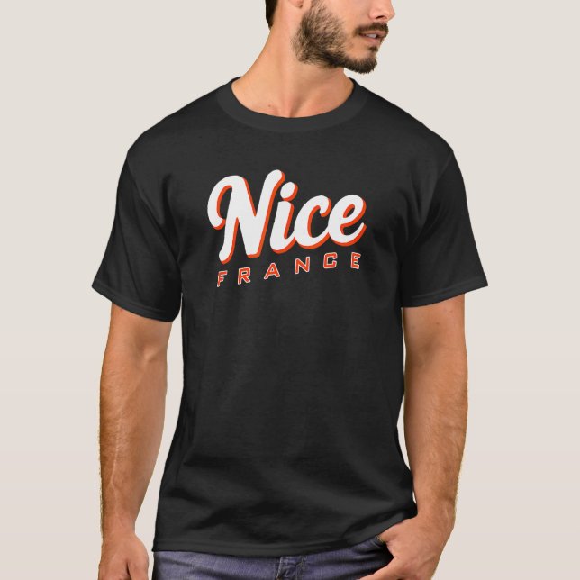 Nice France T-Shirt (Vorderseite)