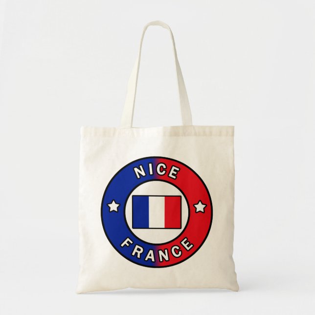 Nice France Tragetasche (Vorne)